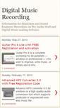 Mobile Screenshot of digitalmusicrecording.blogspot.com