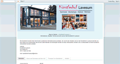 Desktop Screenshot of kuenstlerhof-lavesum.blogspot.com