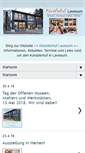 Mobile Screenshot of kuenstlerhof-lavesum.blogspot.com