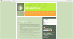Desktop Screenshot of mbainamerica.blogspot.com