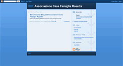 Desktop Screenshot of casarosetta.blogspot.com