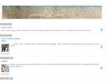 Tablet Screenshot of jewelsandjules.blogspot.com