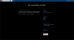 Desktop Screenshot of guideformmshackers.blogspot.com