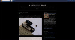 Desktop Screenshot of guitar-maker.blogspot.com