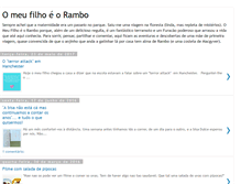 Tablet Screenshot of omeufilhoeorambo.blogspot.com