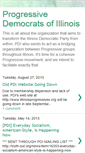 Mobile Screenshot of progressivedemocratsofillinois.blogspot.com