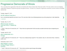 Tablet Screenshot of progressivedemocratsofillinois.blogspot.com