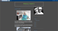 Desktop Screenshot of poole-party.blogspot.com