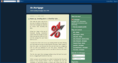 Desktop Screenshot of mistermortgage.blogspot.com