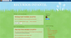 Desktop Screenshot of infantilgerardo.blogspot.com