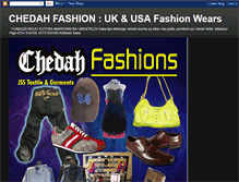 Tablet Screenshot of chedahfashion.blogspot.com