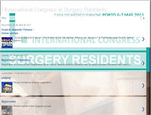 Tablet Screenshot of internationalcongresssurgeryresidents.blogspot.com