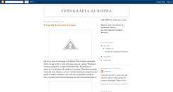 Desktop Screenshot of fotografiaeuropea.blogspot.com