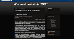 Desktop Screenshot of movimientoitszo.blogspot.com