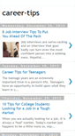Mobile Screenshot of career-tips.blogspot.com