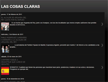 Tablet Screenshot of lascosasclaras-jcp.blogspot.com