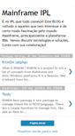 Mobile Screenshot of mainframeipl.blogspot.com