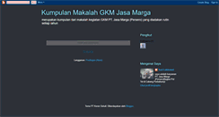 Desktop Screenshot of makalah-gkm-jasamarga.blogspot.com