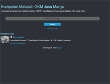 Tablet Screenshot of makalah-gkm-jasamarga.blogspot.com