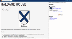 Desktop Screenshot of haldanehouse.blogspot.com