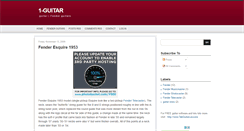 Desktop Screenshot of 1-guitar.blogspot.com