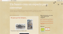 Desktop Screenshot of crearespaciosparaconversar.blogspot.com