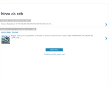 Tablet Screenshot of hinosdaccb-suely.blogspot.com