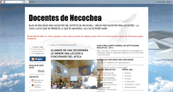 Desktop Screenshot of docentesdenecochea.blogspot.com