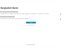 Tablet Screenshot of bdbankbd.blogspot.com