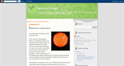 Desktop Screenshot of bateriasyenergia.blogspot.com