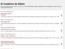 Tablet Screenshot of elcuarderno.blogspot.com