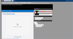 Desktop Screenshot of funnyanimationvideos.blogspot.com