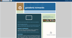 Desktop Screenshot of ganadonormandovalencia.blogspot.com
