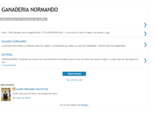Tablet Screenshot of ganadonormandovalencia.blogspot.com