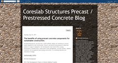 Desktop Screenshot of coreslabstructures.blogspot.com