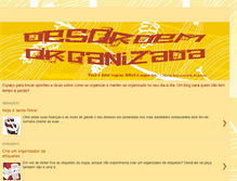 Tablet Screenshot of desordemorganizada.blogspot.com