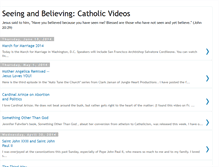 Tablet Screenshot of catholic-video.blogspot.com