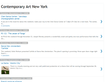 Tablet Screenshot of contemporaryartnewyork.blogspot.com