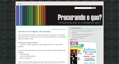 Desktop Screenshot of procurandoque.blogspot.com