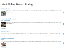 Tablet Screenshot of hobbithollowstrategy.blogspot.com