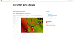 Desktop Screenshot of insulationbatonrouge.blogspot.com