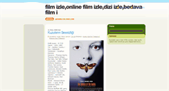 Desktop Screenshot of filmidirekizle.blogspot.com