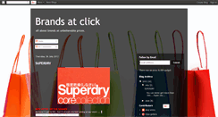 Desktop Screenshot of brandsatclick.blogspot.com