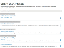 Tablet Screenshot of corbettcharterschool.blogspot.com