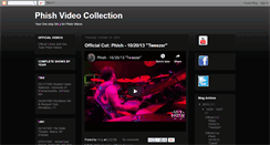 Desktop Screenshot of phishvidcollection.blogspot.com