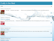 Tablet Screenshot of craftyinthemed.blogspot.com