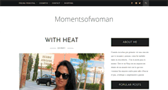 Desktop Screenshot of momentsofwoman.blogspot.com