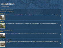 Tablet Screenshot of melendinews.blogspot.com