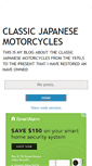 Mobile Screenshot of japclassicbikes.blogspot.com