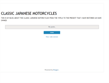 Tablet Screenshot of japclassicbikes.blogspot.com